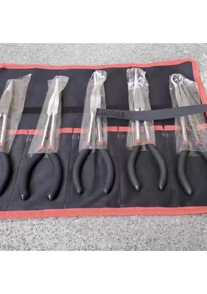 Uzatılmış Saplı Kargaburun 5 Parçalı Set Dirsek O-Şekilli Pense 25/45/90 Derece Bükülmüş Kargaburun El Aletleri (Yurt Dışından) indirimleri