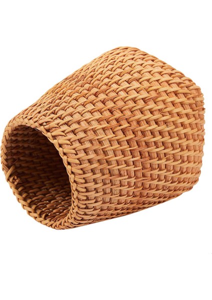 2x Rattan Çubuklarını Tüp Kürek Kaşık Kova Yemek Bıçakları Çatal Sofra Ev Saklama Sepetleri Organizatör C (Yurt Dışından)