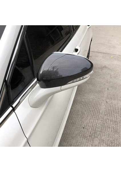 Karbon Fiber Dikiz Aynası Muhafaza Kapağı - Yan Kapı Ayna Kapağı Trim, Mondeo / 2013-2020 ile Uyumlu (Yurt Dışından) indirimleri