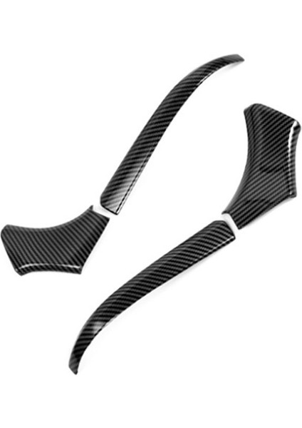 Araba Yan Kapı Dikiz Aynası Krom Çerçeve Trim Karbon Fiber Abs Dekor Venza 2020 2021 Aksesuarları ile Uyumlu, Lhd (Yurt Dışından) indirimleri