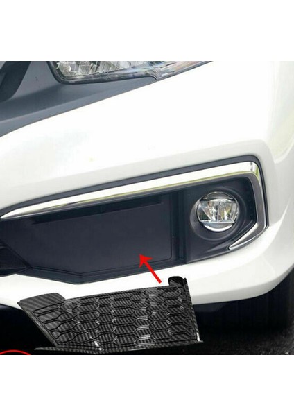 10TH 2019-2021 Için Karbon Fiber Araba Ön Sis Farları Lambası Ayar Kapağı (Yurt Dışından) fırsatları