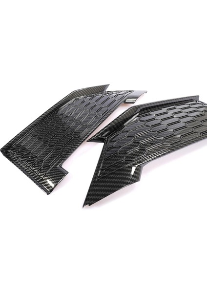 10TH 2019-2021 Için Karbon Fiber Araba Ön Sis Farları Lambası Ayar Kapağı (Yurt Dışından) indirimleri