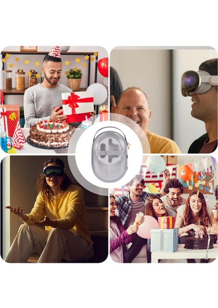 Vr Kulaklıkla Uyumlu Saklama Çantası Şeffaf Sert Taşıma Çantası Aksesuarlarla Uyumlu (Yurt Dışından) fırsatları