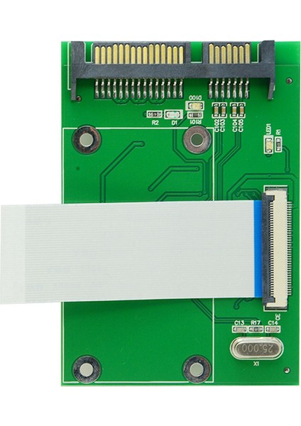 2x 1.8 Inç 40PIN Zıf/ SSD HDD Sabit Disk Sürücüsü - 7+15 22 Pin Sata Adaptör Dönüştürücü Kartı (Yurt Dışından) fiyatları