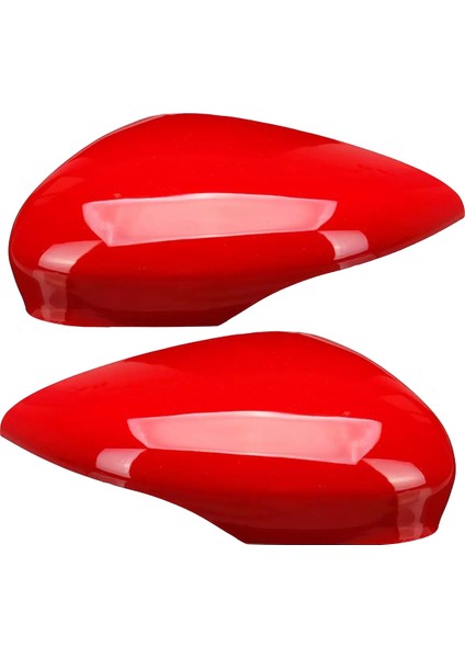 Araba Dikiz Aynası Kapağı Yan Kanat Kapak Kılıfı Fiesta Mk7 2008 - 2017 ile Uyumlu (Yurt Dışından)