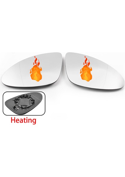 2015-2017 Araba Ön Sol Isıtmalı Yan Kapı Kanat Dikiz Aynası Lens Camı ile Uyumlu (Yurt Dışından) fırsatları