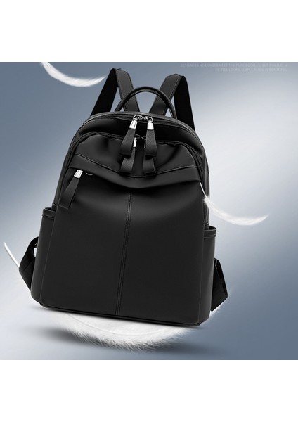 Yeni Moda Ins Kadın Sırt Çantası Su Geçirmez Öğrenci Çantası Seyahat Eğlence Sırt Çantası Açık Büyük Kapasiteli Sırt Çantası Siyah (Yurt Dışından) fırsatları