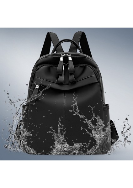 Yeni Moda Ins Kadın Sırt Çantası Su Geçirmez Öğrenci Çantası Seyahat Eğlence Sırt Çantası Açık Büyük Kapasiteli Sırt Çantası Siyah (Yurt Dışından) indirimleri