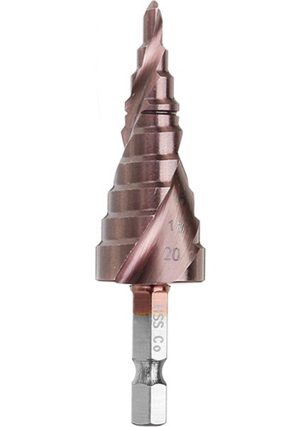 M35-HSSCO 4-12/4-20/4-32MM Altıgen Şaft Spiral Flüt Kobalt Kaplama Matkap Ucu (Yurt Dışından)