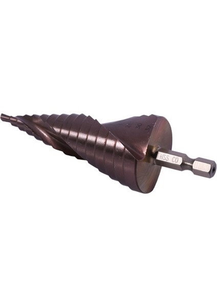 M35-HSSCO 4-12/4-20/4-32MM Altıgen Şaft Spiral Flüt Kobalt Kaplama Matkap Ucu (Yurt Dışından)
