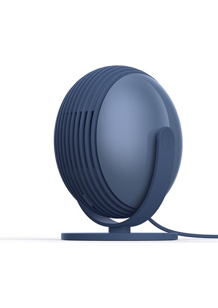 Mini USB Sessiz Fan Ofis Ev Elektrikli Dizüstü Bilgisayar Için Yan Bladeless Masa Bıçakları Taşınabilir Bilgisayar Fanı, Mavi (Yurt Dışından)