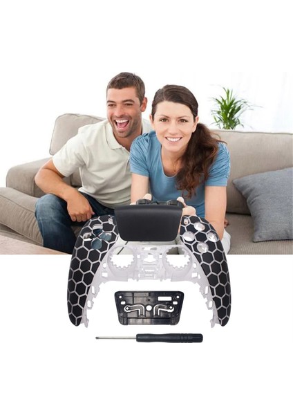 Elite Gamepad ile Uyumlu BDM-010 1rd Cilt Tipi Ön Kapak Gamepad Yedek Üst Kapak Yedek Tamir Parçası, C (Yurt Dışından)