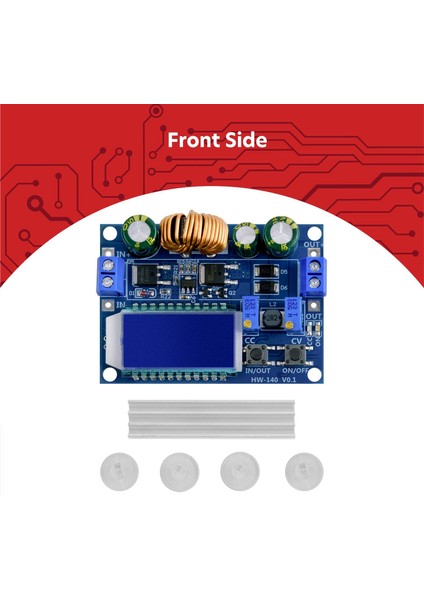 5 x -140 Dc-Dc Buck Boost Güç Dönüştürücü Otomatik Yükseltme/aşağı, Volt ve Amper Ölçer LCD Ekran, Gerilim Dönüştürücü (Yurt Dışından)