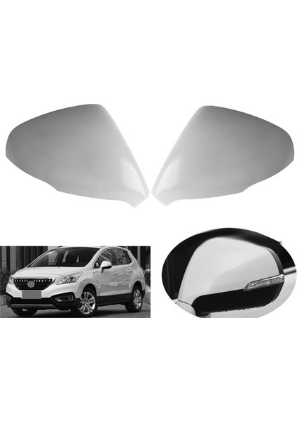 Çift Yan Dikiz Aynaları Kapak Kılıfı 3008 2013-2019 Ters Dikiz Dekoratif ile Uyumlu (Yurt Dışından) fırsatları