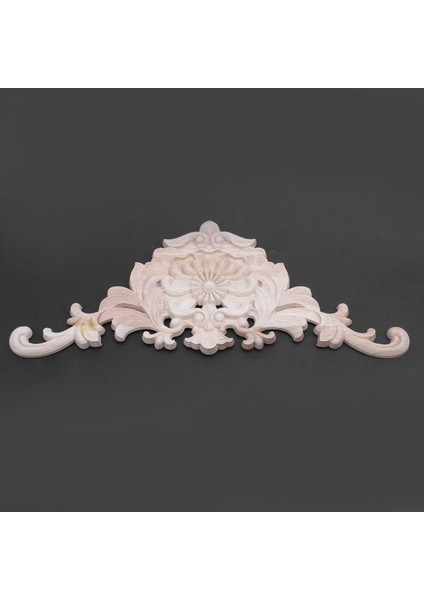 2x Kauçuk Ahşap Oyma Aplike Retro Mobilya El Sanatları Dekor 38X15X1.2CM (Yurt Dışından) fırsatları
