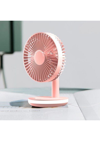 LED Işıklı Taşınabilir Masaüstü Hava Soğutma Fanı Ev Ofis Için USB Şarj Edilebilir Masa Mini Soğutucu - Yeşil (Yurt Dışından) fırsatları