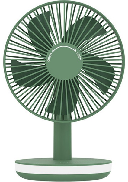 LED Işıklı Taşınabilir Masaüstü Hava Soğutma Fanı Ev Ofis Için USB Şarj Edilebilir Masa Mini Soğutucu - Yeşil (Yurt Dışından) indirimleri