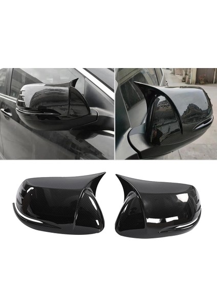 Karbon Fiber Araç Dikiz Aynası Kapağı Yan Ayna 2012-2021 Aksesuarlarıyla Uyumlu (Yurt Dışından) fiyatları