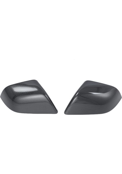 Karbon Fiber Görünümlü Dikiz Aynası Kapağı Yan Kapı Ayna Kapağı Kapağı 2021-2023 ile Uyumlu (Yurt Dışından)