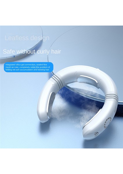 Asılı Boyun Fanı Açık Taşınabilir Klima Soğutucu Soğutma Enstrümanı Yapraksız Beyaz (Yurt Dışından) indirimleri