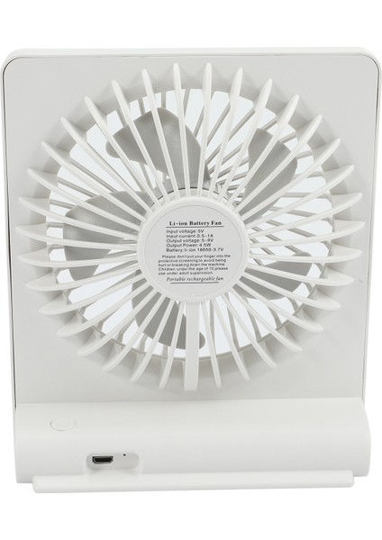 Masaüstü Mini Fan USB Şarj Taşıma Soğutma Elektrikli (Yurt Dışından)