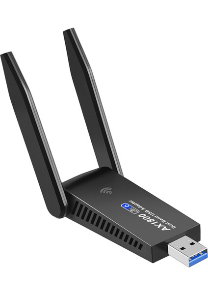 USB Wifi6 Kablosuz Ağ Kartı Çift Bant AX1800 2.4g/5ghz Kablosuz Dongle Ağ Kartı RTL8832 USB 3.0 Ağ Adaptörü (Yurt Dışından) fiyatları