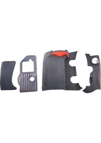 D300 Dijital Kamera Gövde Lastiği + Bant ile Uyumlu 4 Parçalı Yeni 1 Takım Kavrama Kauçuk Kapak Ünitesi (Yurt Dışından)