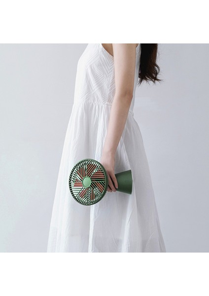 Masa Fanı, Bıçaksız Fan Küçük Masa Hava Soğutucu, Ofis Yatak Odası Için Taşınabilir Şarj Edilebilir Esinti Sessiz, Yeşil (Yurt Dışından) modelleri