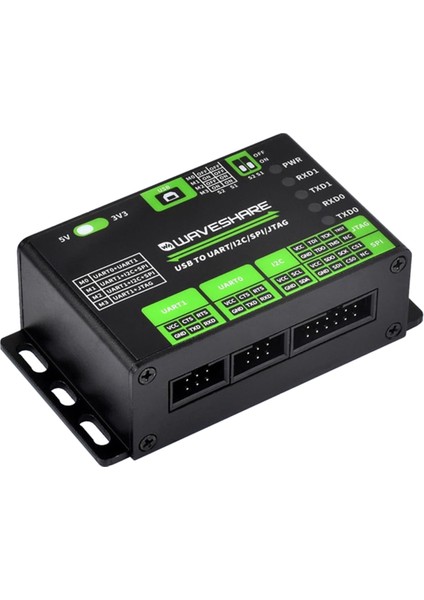 Usb'den UART/I2C/SPI/JTAG'YE Dönüştürücü, Usb'den 2-Ch Uart'a, Usb'den 1-Ch Uart+ 1-Ch'ye Destek, Win7/8/8.1/10/11 ile Uyumlu (Yurt Dışından)