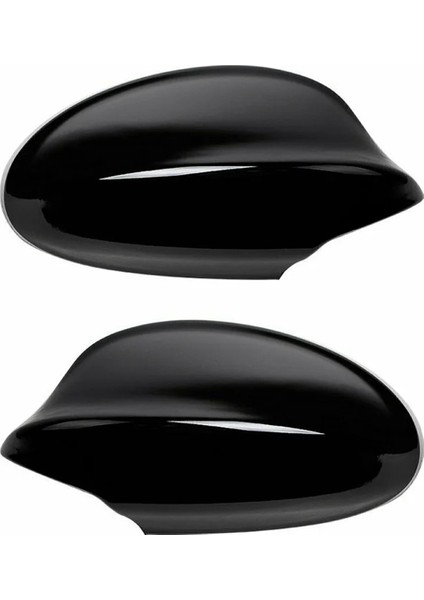 Araba Yan Kapı Dikiz Aynası Kapağı 3 Serisi ile Uyumlu E90 318I 2005-2007 Geri Ayna Muhafazası 51167135097 51167135098 (Yurt Dışından)