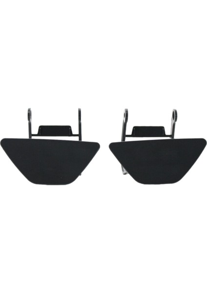 1 Çift Kafa Işık Lambası Kafa Işık Yıkama Nozulu Kapak Kapakları ile Uyumlu - 5-Serisi F10 F18 2014-2016 51117332683 51117332684 (Yurt Dışından)