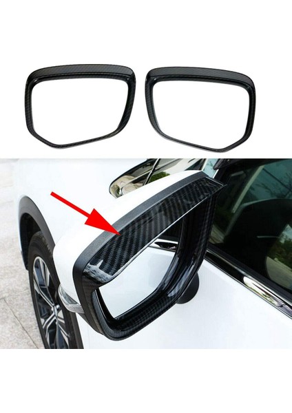 Abs Dikiz Aynası Yağmur Kaş Kapağı Dikiz Trimleri Eclipse 2018-2020 Aksesuarlarıyla Uyumlu (Yurt Dışından) fiyatları