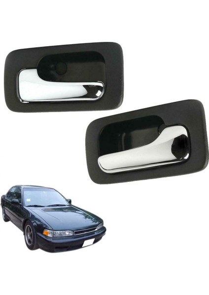 Araç Iç Kapı Kolu Iç Ön Sol Sağ Accord Sedan 1990-1993 ile Uyumlu 72620-SM4-003 72660-SM4-003 (Yurt Dışından)