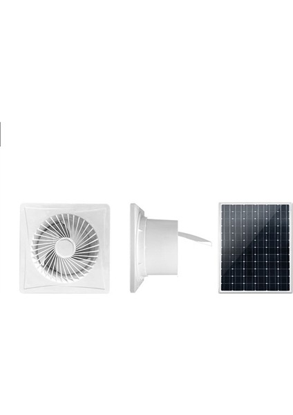 Güneş Enerjili Egzoz Fanları, Kulübe Havalandırması Için 8 Inç Fırçasız Fanlı 17W Panel, Tavuk Kümesleri, Evcil Hayvan Evleri (Yurt Dışından)