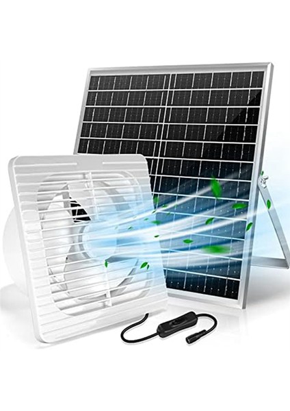 Güneş Enerjili Egzoz Fanları, Kulübe Havalandırması Için 8 Inç Fırçasız Fanlı 17W Panel, Tavuk Kümesleri, Evcil Hayvan Evleri (Yurt Dışından) fiyatları