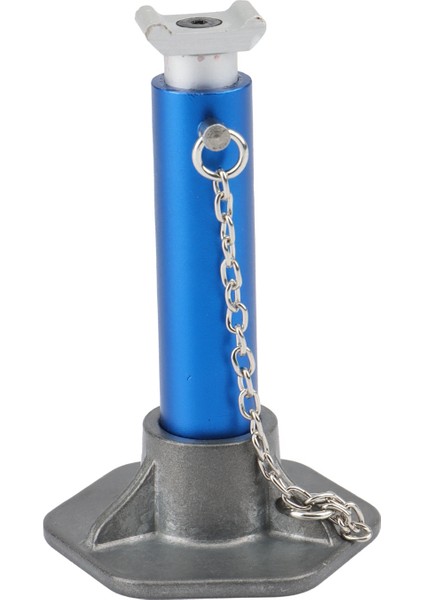 Metal Yüksekliği Ayarlanabilir Kriko Tamir Standı 1/10 Rc Paletli Araba Trx4 Eksenel SCX10 90046 Yükseltme Parçaları, Mavi (Yurt Dışından)