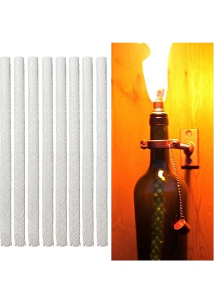 40 Adet 25 cm Fiberglas Fitil Fiberglas Torche Fitil Şarap Şişesi Için Tiki Meşaleler Veranda Aydınlatma Bahçe Lambası (Yurt Dışından) fırsatları