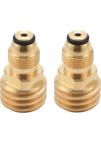 Многоцелевые Наборы,2 Adet Propan Gaz Adaptörü Pol Lp Tank Servis Valfını Qcc1/type1 Çıkış Pirinç Adaptörüne Dönüştürür (Yurt Dışından)