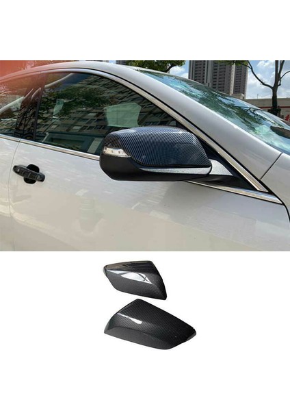 Karbon Fiber Abs Dikiz Yan Ayna Kapağı 2016-2021 ile Uyumlu Değiştirin (Yurt Dışından) modelleri