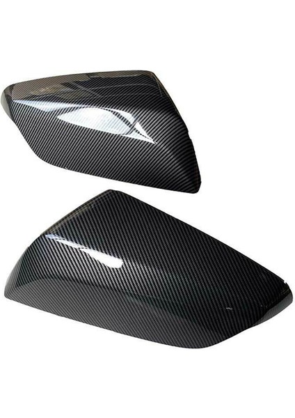 Karbon Fiber Abs Dikiz Yan Ayna Kapağı 2016-2021 ile Uyumlu Değiştirin (Yurt Dışından) fırsatları