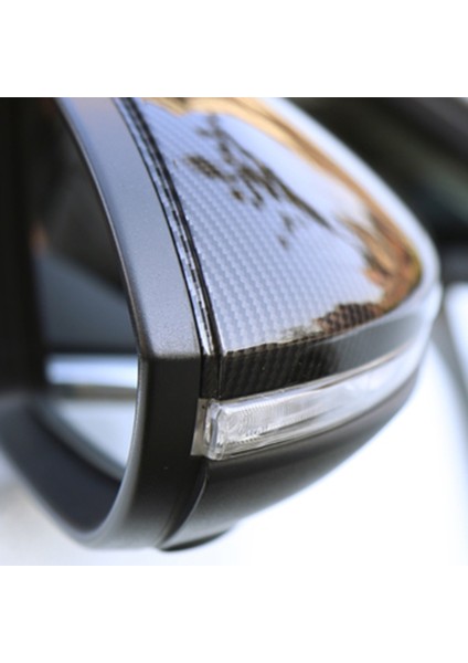 Karbon Fiber Abs Dikiz Yan Ayna Kapağı 2016-2021 ile Uyumlu Değiştirin (Yurt Dışından) indirimleri