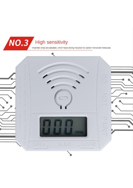 Многоцелевые Наборы,mini Karbon Monoksit Dedektörü, Ev, Ofis Için Dijital Ekran ve Ses Alarmı ile Co Monoksit Alarm Dedektörü (Yurt Dışından) modelleri