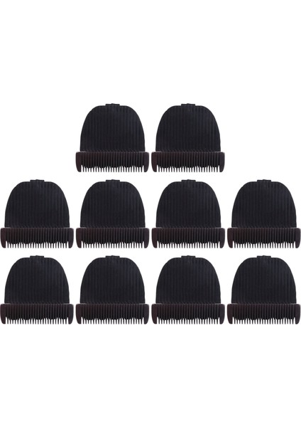 10X Yüksek Kaliteli Siyah Seramik Titanyum Bıçak Pet Köpek Saç Düzeltici Bıçak Kesme Kafası Baorun P2 P3 P6 P9 S1 Lılı (Yurt Dışından)