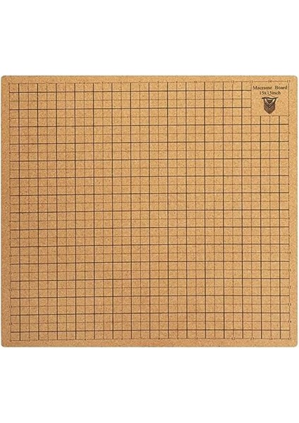 Многоцелевые Наборы,makrome Pano ve Izgaralar, 15X15 Makrome Proje Panosu, Çift Taraflı Izgaralar El Yapımı Örgü Panosu (Yurt Dışından)