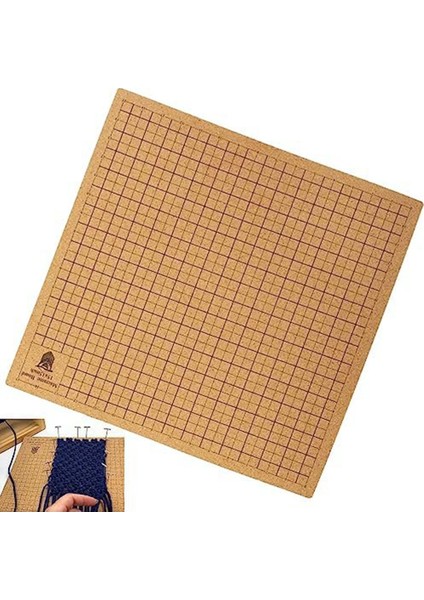 Многоцелевые Наборы,makrome Pano ve Izgaralar, 15X15 Makrome Proje Panosu, Çift Taraflı Izgaralar El Yapımı Örgü Panosu (Yurt Dışından)