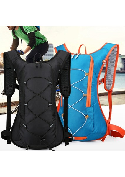 Açık Bisiklet Çantası Su Torbası Taşınabilir Su Geçirmez Bisiklet Sırt Çantası Spor Seyahat Tırmanma Koşu Sürme Sırt Çantası-Siyah (Yurt Dışından) fiyatları