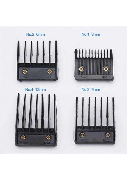 Wahl Için 12'li Metal Destekli Kesme Kılavuzlu Tarak Seti 3mm 6mm 9mm 12MM (Yurt Dışından) fırsatları