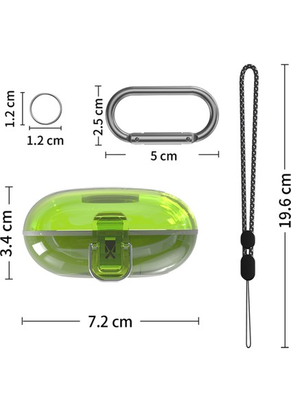 Kulaklık Tutucu Kılıf Kablosuz Kulaklık Tpu Kapak Kordon Kancalı Şok Emme Kılıfı Fit Pro-D ile Uyumlu (Yurt Dışından) modelleri