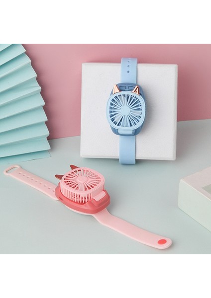 Mini Fan Sessiz 3 Hız Ayarlanabilir USB Şarj Edilebilir Iç Mekan/dış Mekan Için Aydınlık, Gri (Yurt Dışından) modelleri