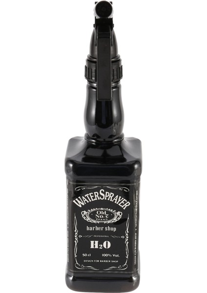 2x 650ML Kuaförlük Sprey Şişesi Salon Berber Saç Araçları Saç Kesme Su Püskürtücü Siyah (Yurt Dışından)